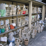 Water buckets for cleaning hana