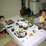 A traditional Japanese dinner, served in our room at the Nakamuraya Ryokan - http://www.japaneseguesthouses.com/db/sapporo/nakamuraya.htm A traditional Japanese dinner, served in our room at the Nakamuraya Ryokan - http://www.japaneseguesthouses.com/db/sapporo/nakamuraya.htm