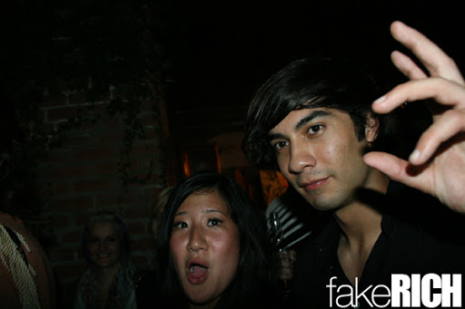 (girl) oh face....(dude) "all me dude"