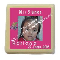 Bocadito con imágen 100% comestible
