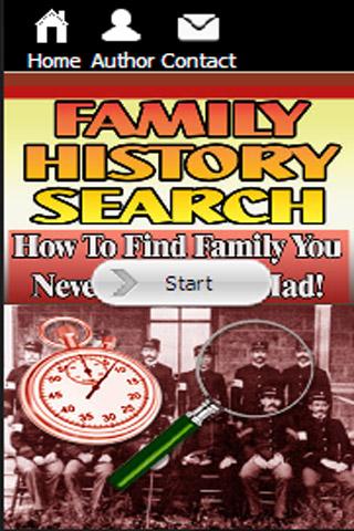 【免費書籍App】Family History Search-APP點子