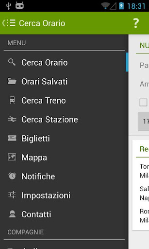 Screenshot #11 of Trains Timetable Italy PRO / Android