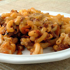 Beef, Cheese, and Noodle Bake