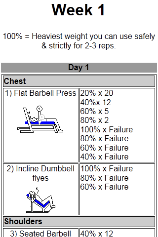 Intermediate Workout