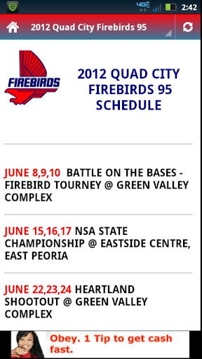 Quad City Firebirds 95