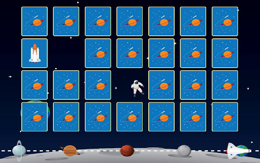 【免費解謎App】Space Memory Game for Kids-APP點子