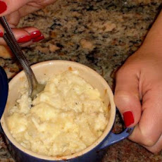 Whipped Cauliflower With White Cheddar Cheese