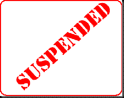 suspended