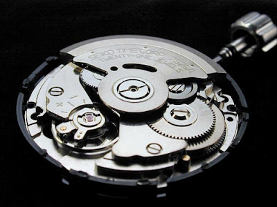 Klik voor een vergroting Het uurwerk