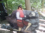 Julia says, "Alas, poor Yorick."