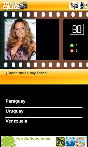 Trivia Quiz Cine