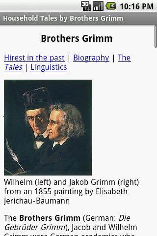 【免費書籍App】Brothers Grimm Household Tales-APP點子