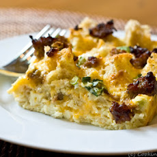 Cheese and Sausage Breakfast Casserole