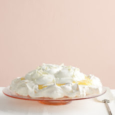 Orange Cream Pavlova