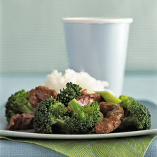 Sesame Beef and Broccoli