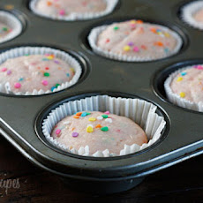Pink Lemonade Confetti Cupcakes