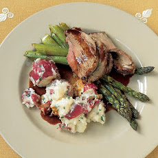 Garlic-Roasted Leg of Lamb
