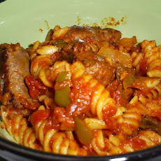 Robust Italian Sausage & Pasta (Crock Pot)