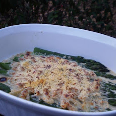 Asparagus With Gorgonzola Sauce