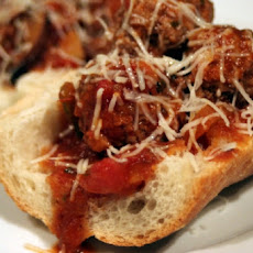 Healthier Meatball Subs