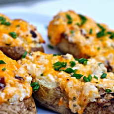 Grilled, Loaded Twice-Baked Potatoes