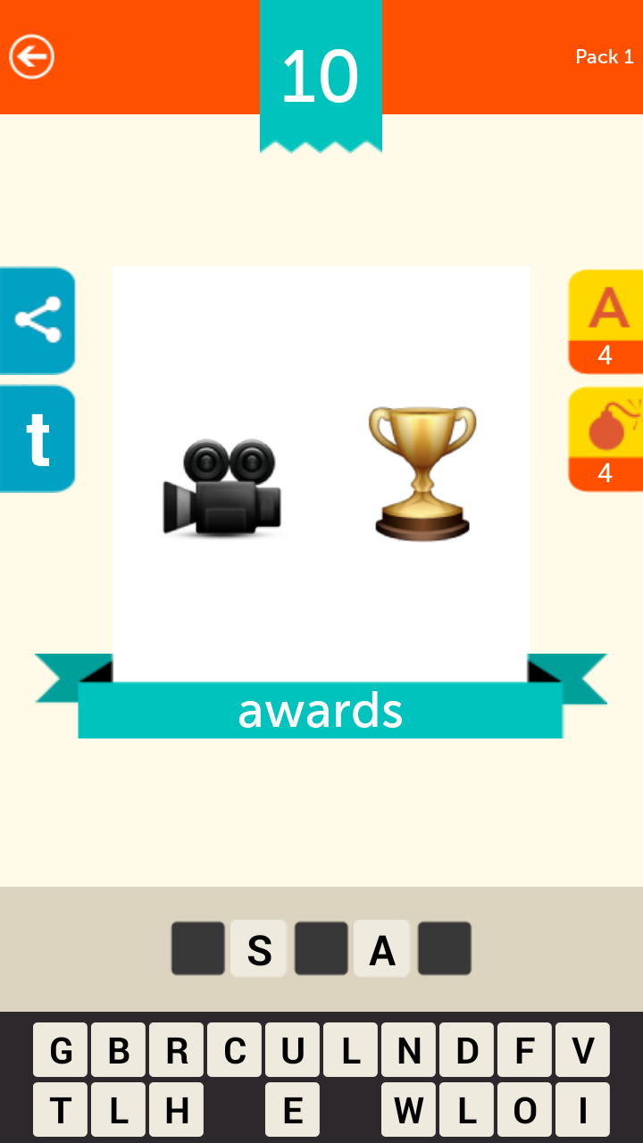 Android application Emoji Quiz ~ Free Trivia Game screenshort