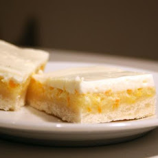 Sour Cream Lemon Shortbread Bars