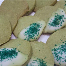 Green Tea Shortbread Cookies