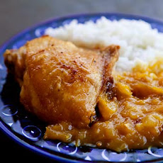 Chicken with Mango Chutney Sauce