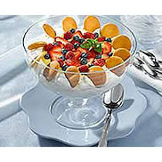 Vanilla-Berry Trifle in a Cloud