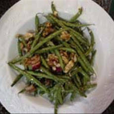 Roasted Green Beans With Greek Dressing