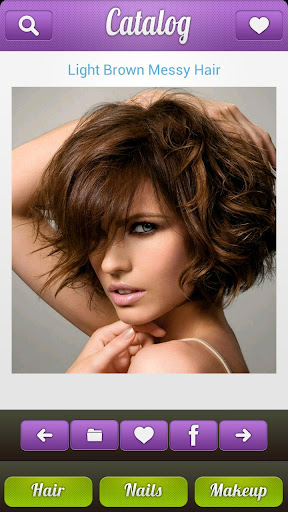 nail-art-hairstyle-catalog for android screenshot