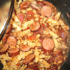White Bean & Sausage Rigatoni