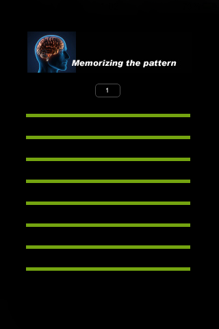 Memorizing the pattern