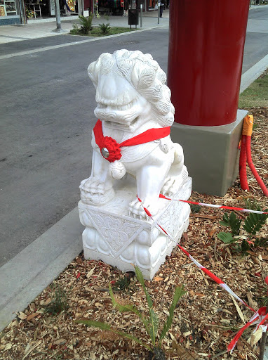 Statuette Lion Chinatown