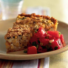 Buttercrust Corn Pie with Fresh Tomato Salsa