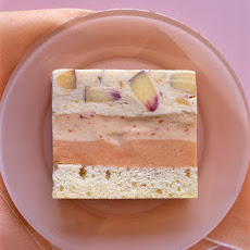 Peaches-and-Cream Ice Cream Cake