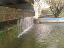 Small Waterfall in the Victory Park