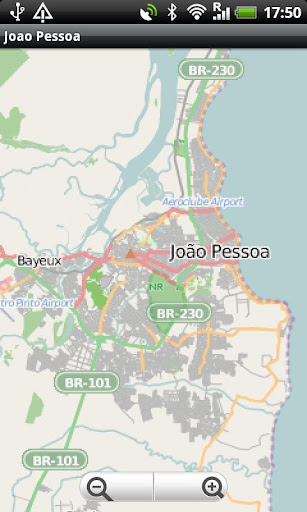 Joao Pessoa Street Map