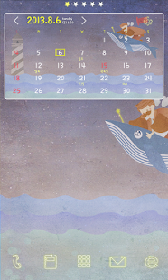 How to install Good Night Sea 도돌캘린더 테마 1.0.0 unlimited apk for bluestacks