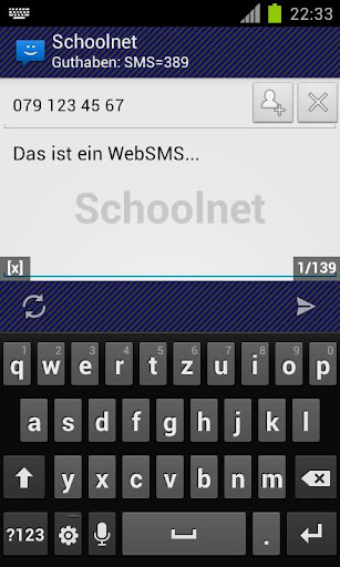 WebSMS: Schoolnet Connector