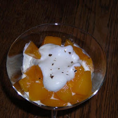 Ice Wine Infused Peaches