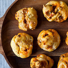 Paprika-Scented Manchego Chorizo Puffs