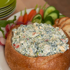 Classic Spinach Dip With Greek Yogurt