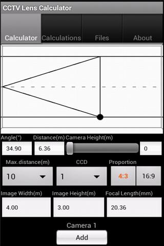 CCTV镜头计算器