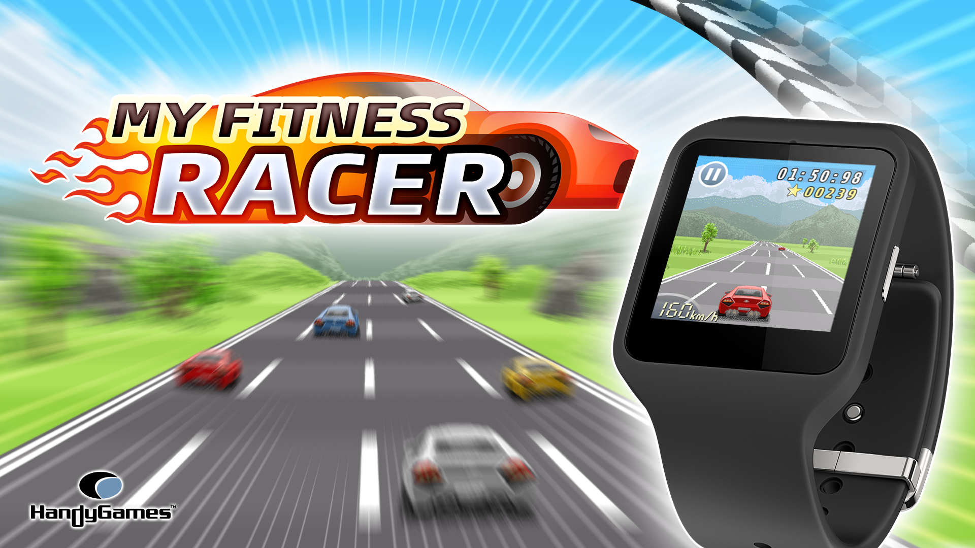 Android application My Fitness Racer screenshort
