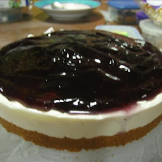 No Bake Blueberry Cheesecake