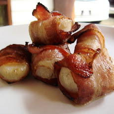 Asian Style Grilled Scallops Wrapped in Bacon