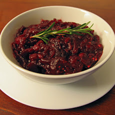 Cranberry Chutney with Rosemary and Figs