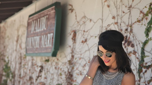 Raquel del Rosario con gafas Ray-Ban